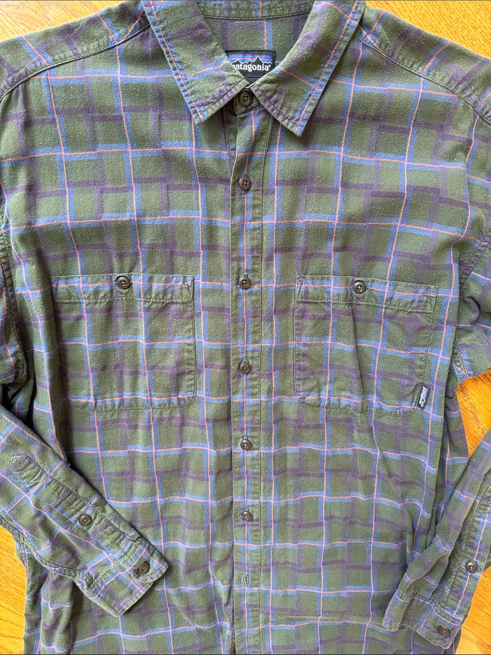 Patagonia Vintage Brushed Twill Button Shirt